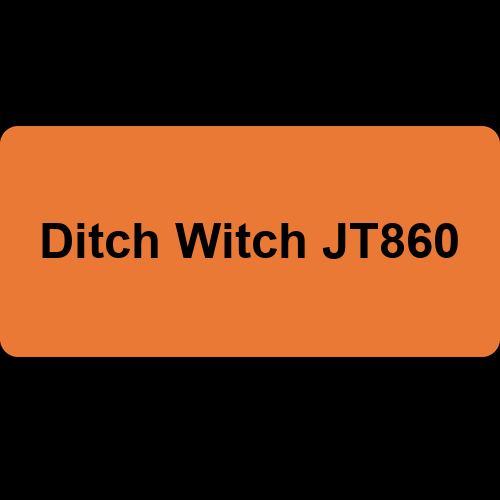 Ditch Witch JT860
